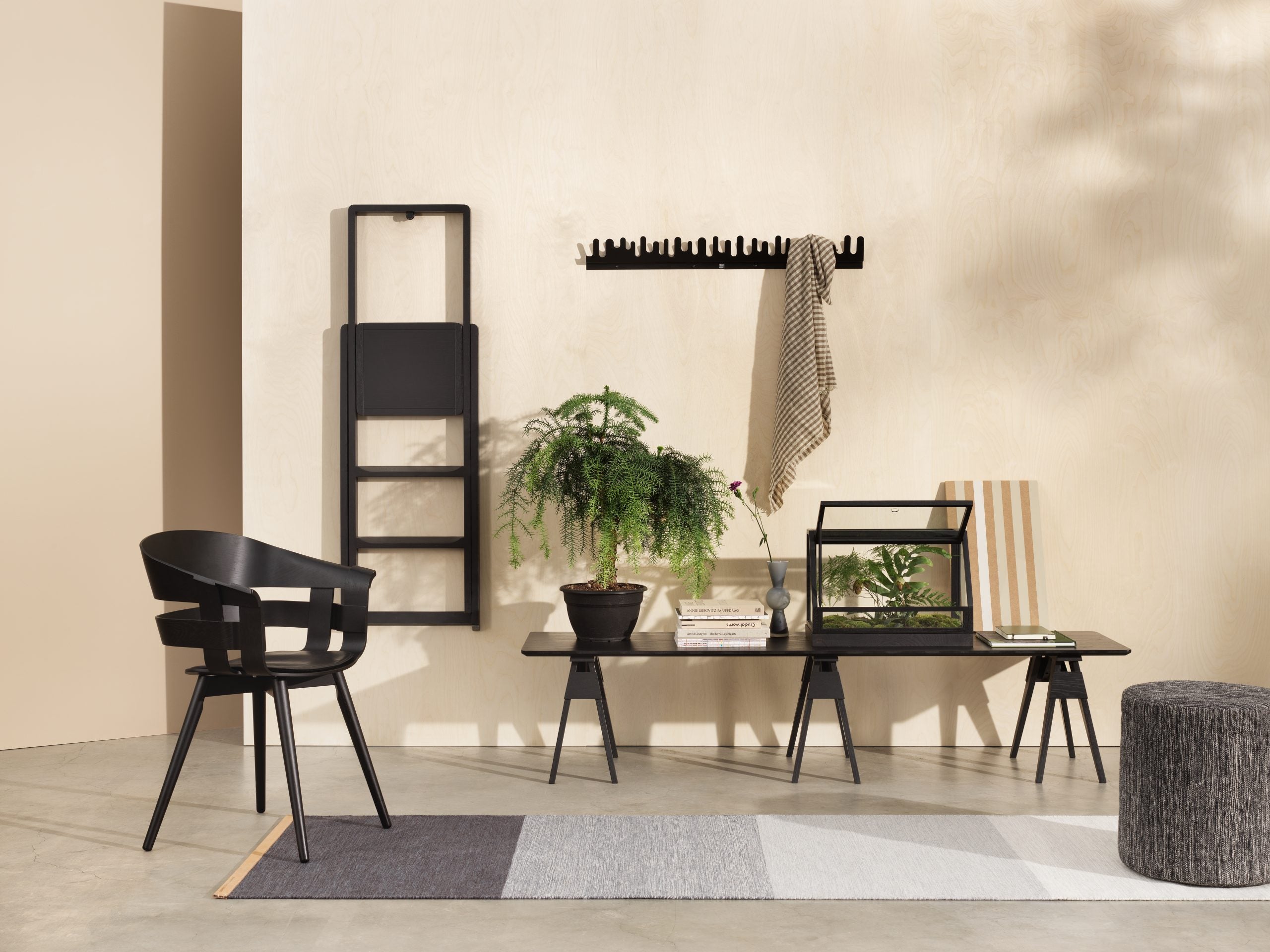 Design House Stockholm FIELDS -villamatto