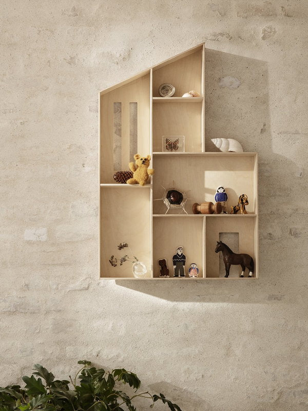 Ferm Living FUNKIS -nukkekoti, hylly