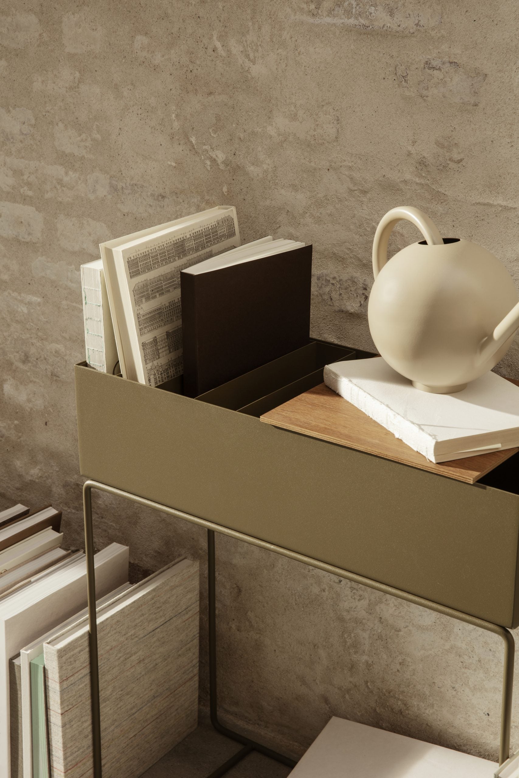Ferm Living PLANT BOX -säilytin, olive
