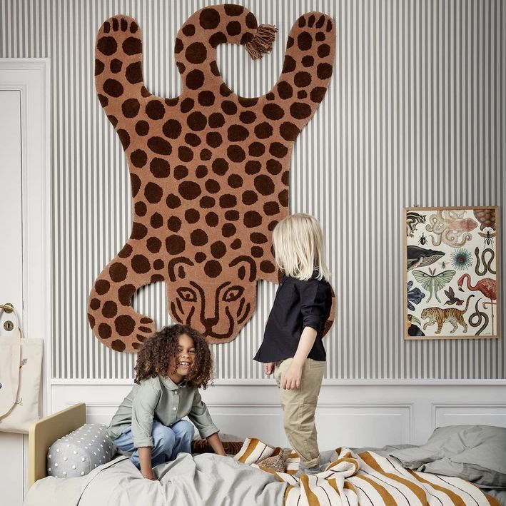 Ferm Living SAFARI TUFTED LEOPARD -matto