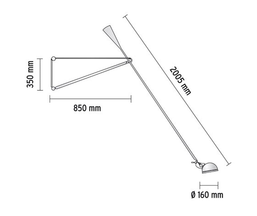 Flos 265 -seinävalaisin