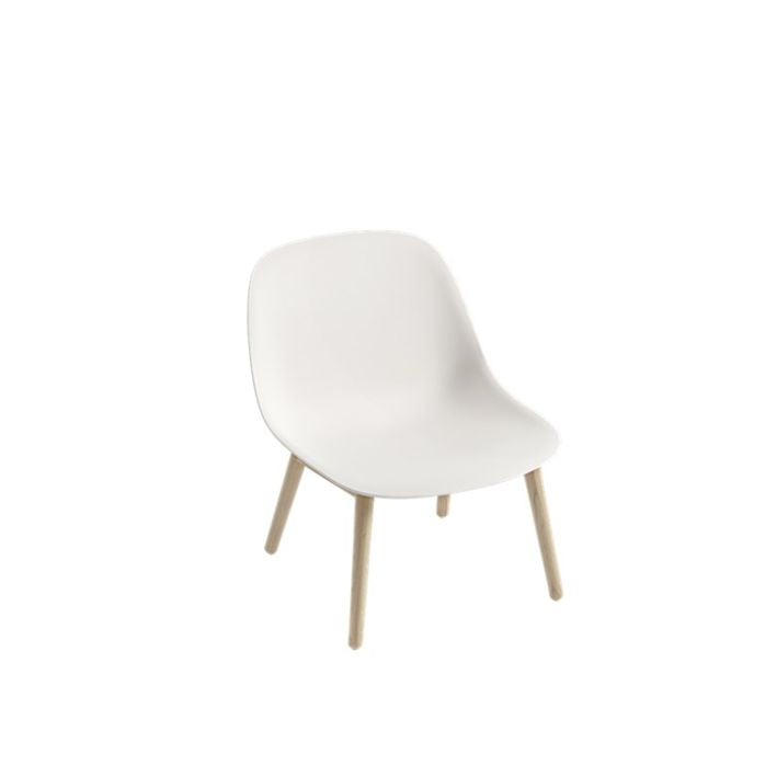 Muuto FIBER LOUNGE WOOD BASE -nojatuoli