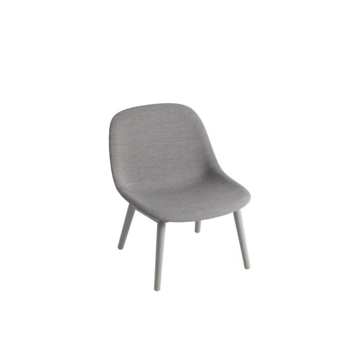 Muuto FIBER LOUNGE WOOD BASE -nojatuoli
