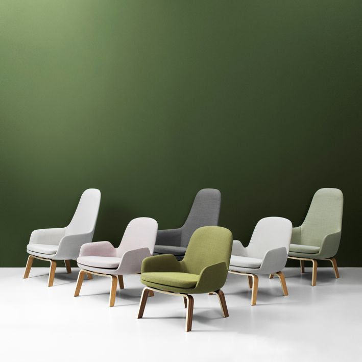 Normann Copenhagen ERA LOUNGE LOW WOOD -nojatuoli