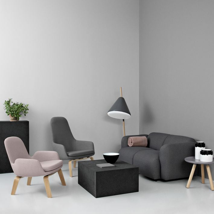 Normann Copenhagen ERA LOUNGE LOW WOOD -nojatuoli