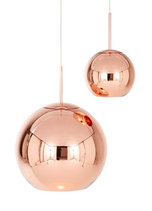 Tom Dixon COPPER ROUND -valaisin